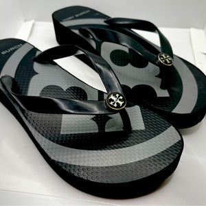 Tory Burch platform flip- flops